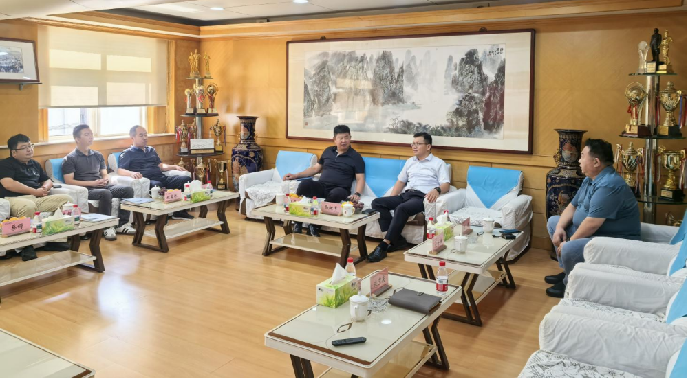 新疆石河子市城市管理局考察團(tuán)到訪集團(tuán)公司共商合作洽談